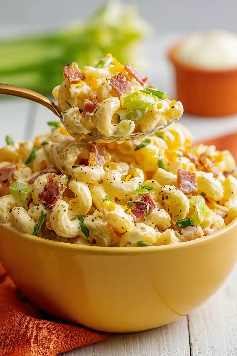 bacon macaroni pasta salad