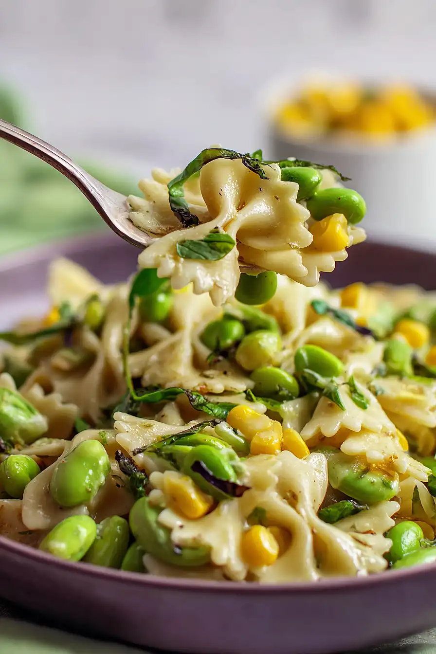 edamame pasta salad