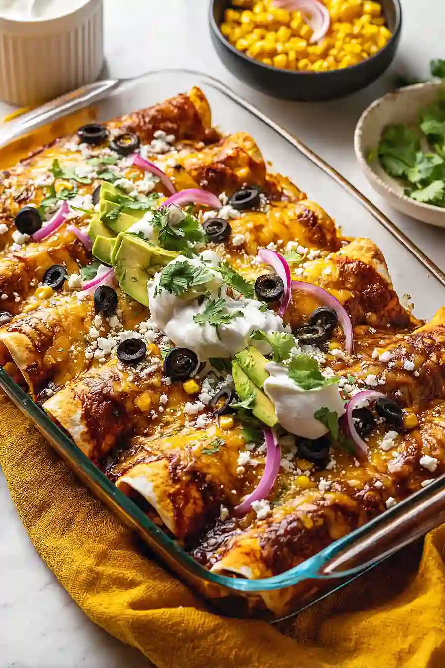 crockpot chicken enchiladas