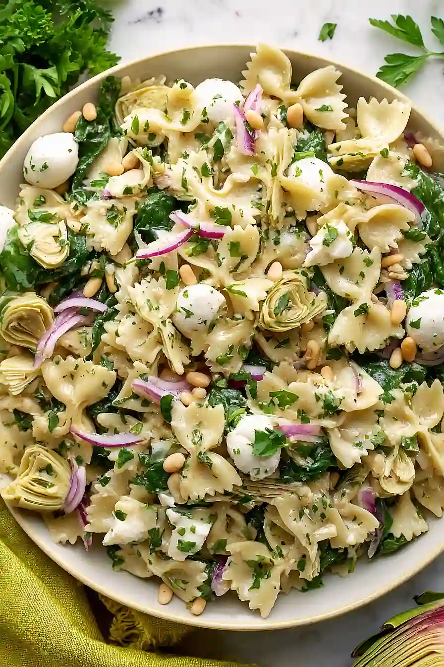 artichoke pasta salad