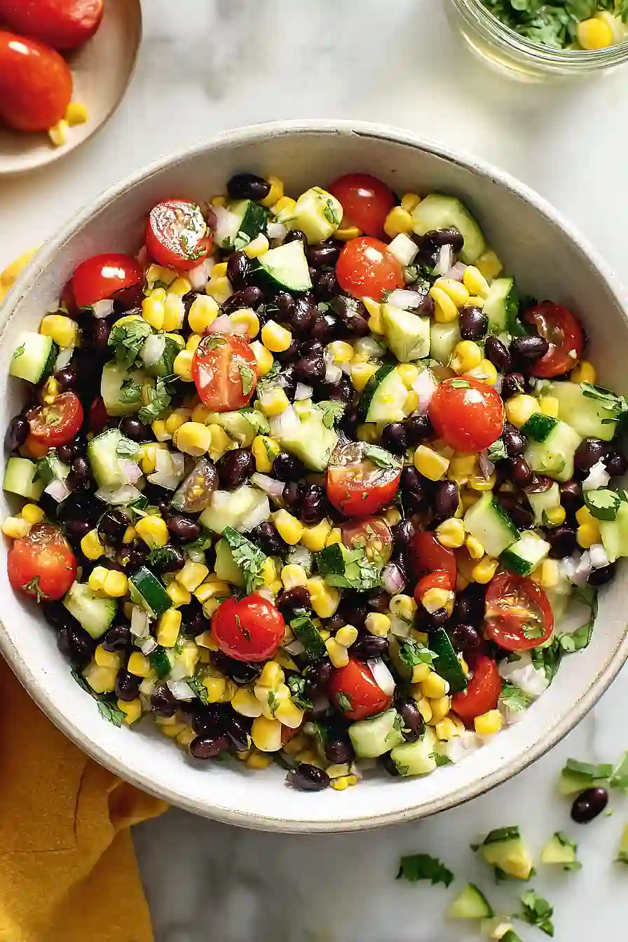 zucchini corn salsa