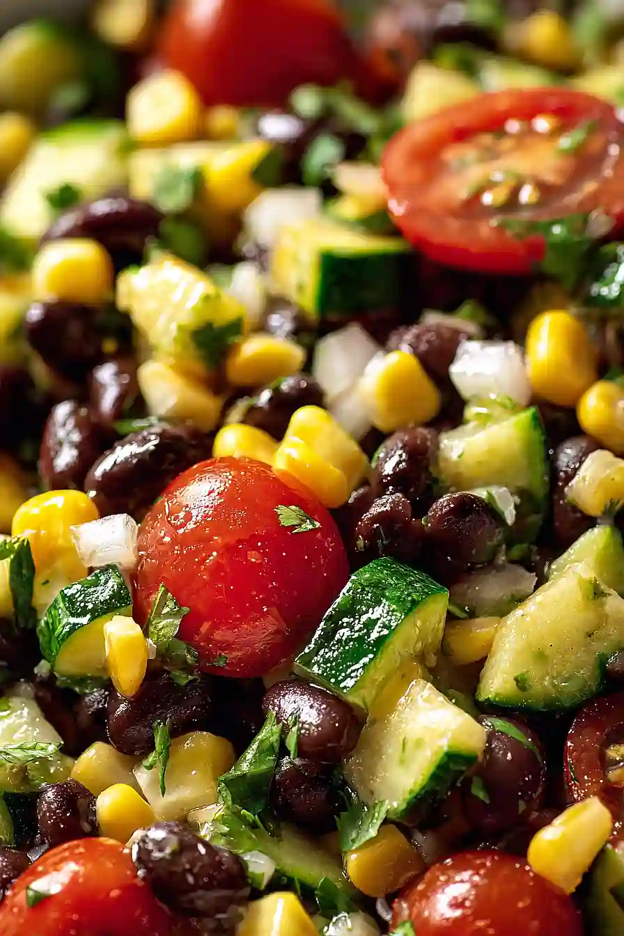 zucchini corn salsa