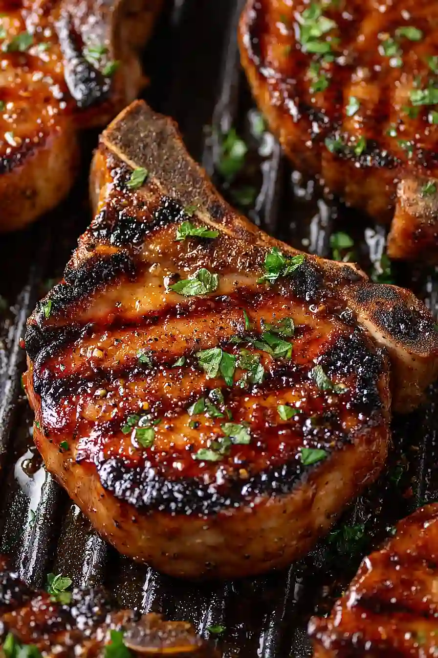 pork chops with maple and soy marinade