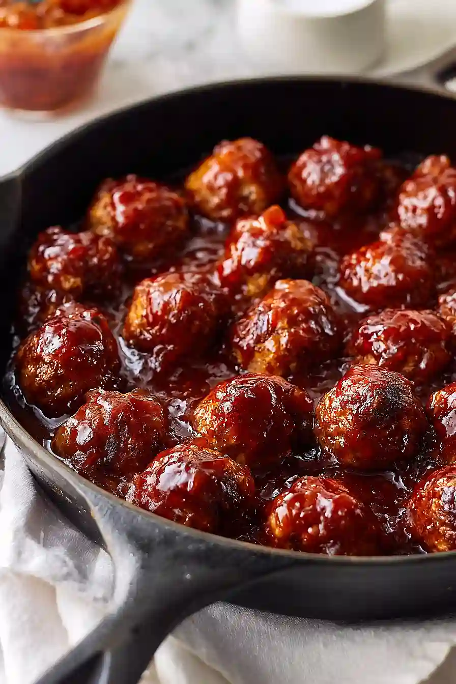 apricot meatballs