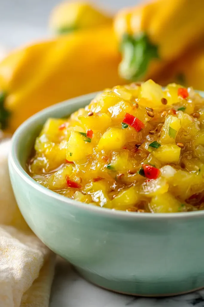 yellow squash relish