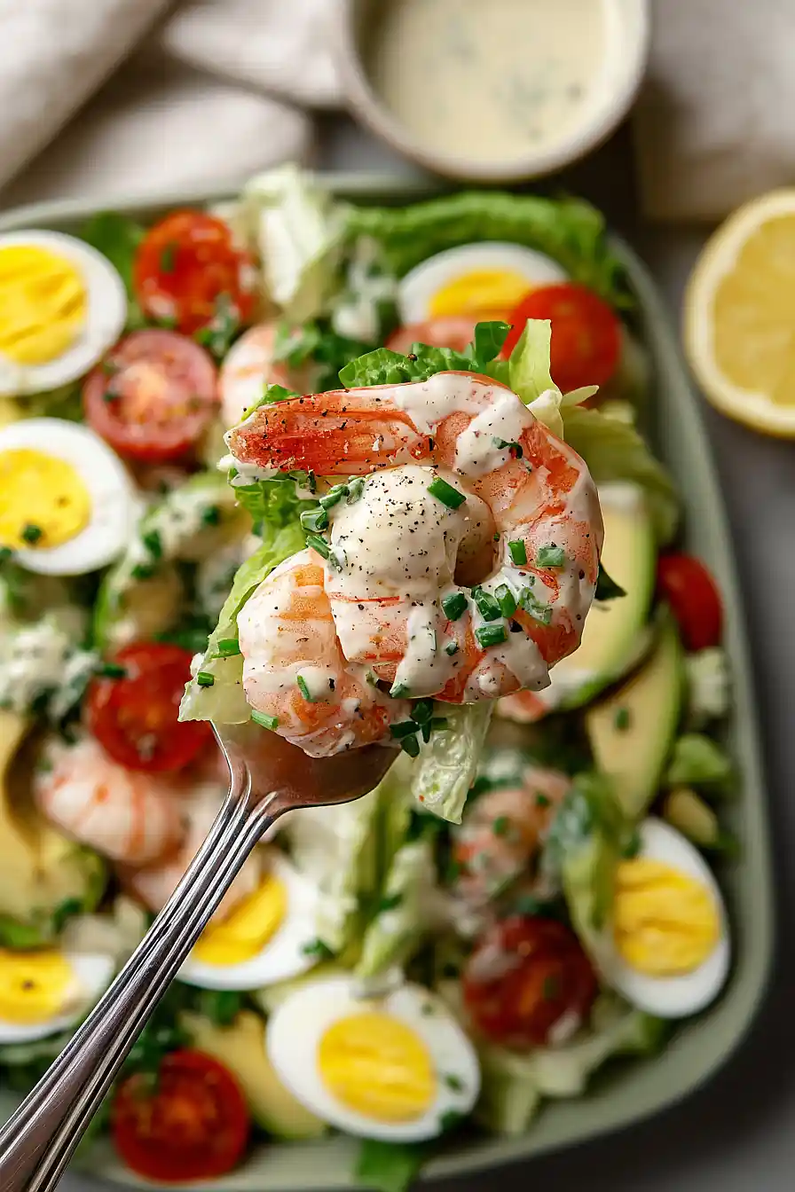shrimp louie salad