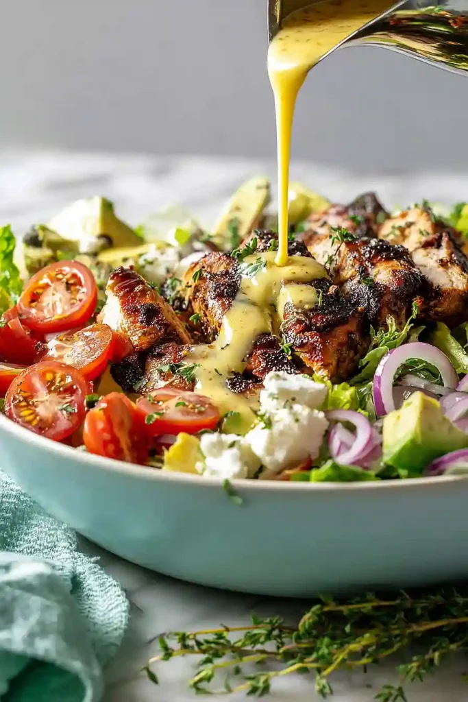 jerk chicken cobb salad