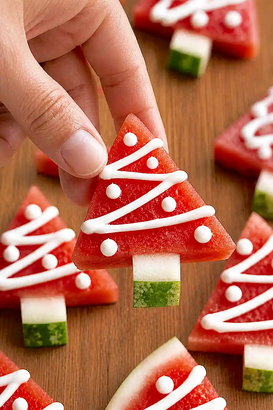 watermelon christmas tree