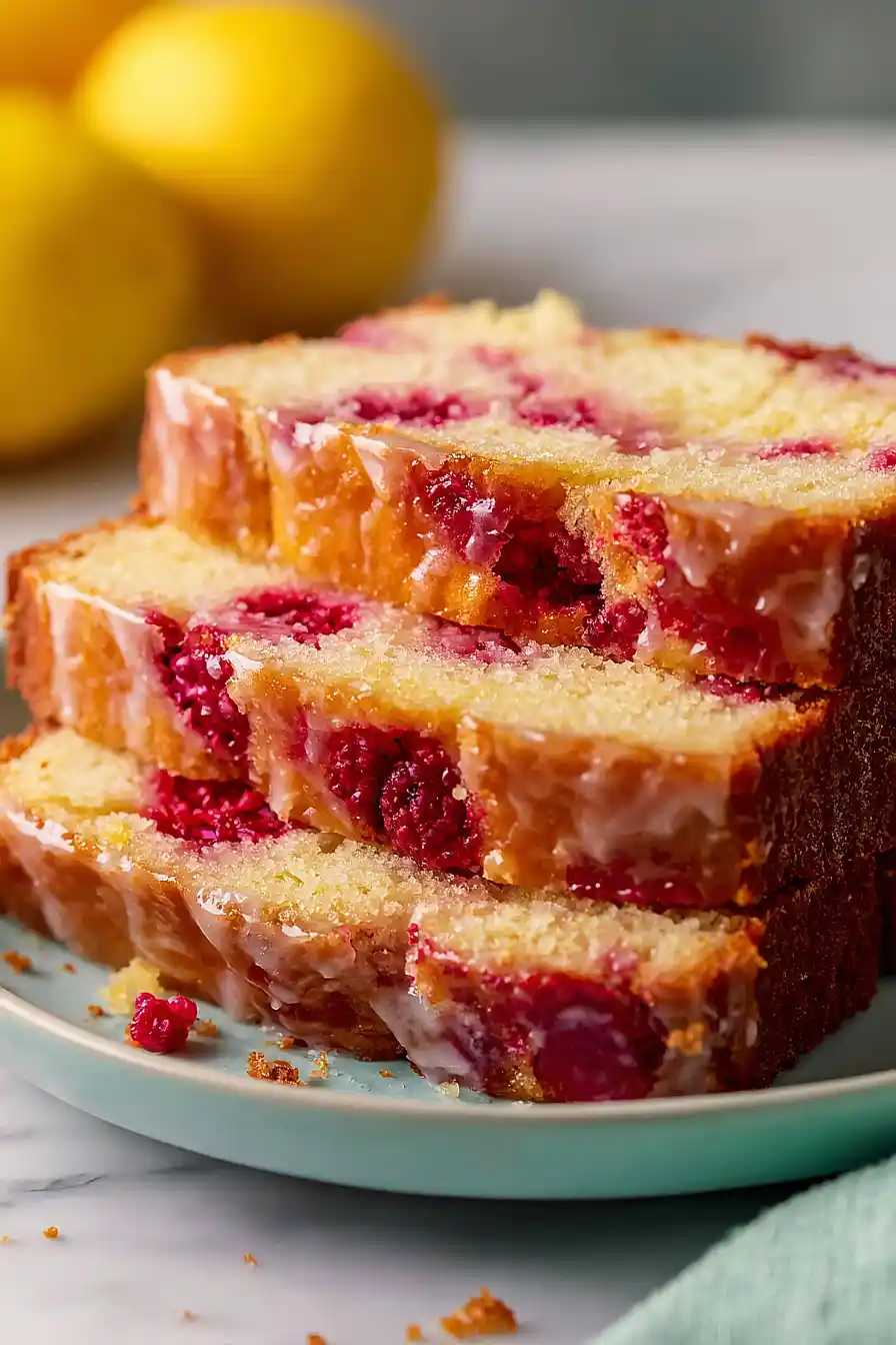 raspberry pound cake