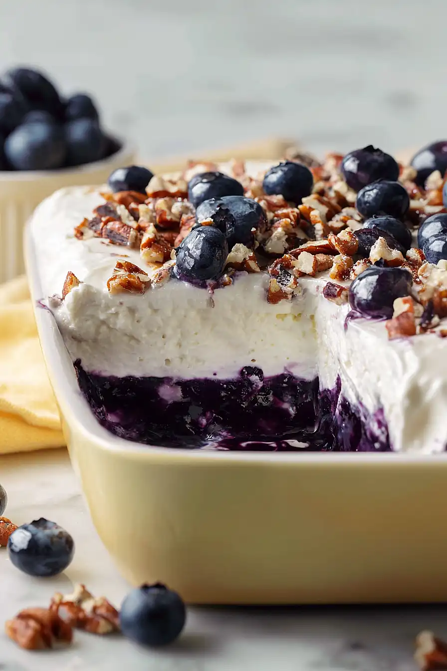blueberry jello salad