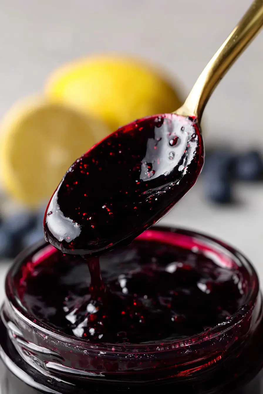 blueberry jelly